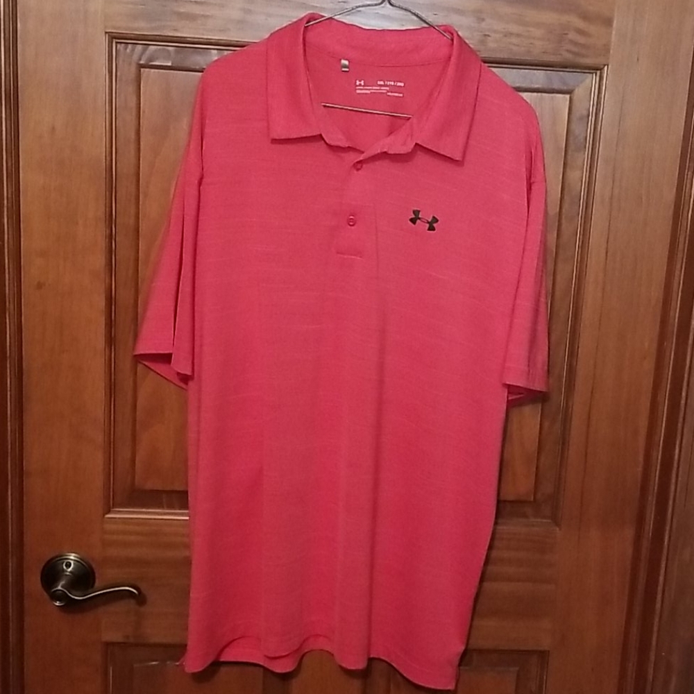 Under Armour Heatgear Short Sleeve Polo Sz XXL